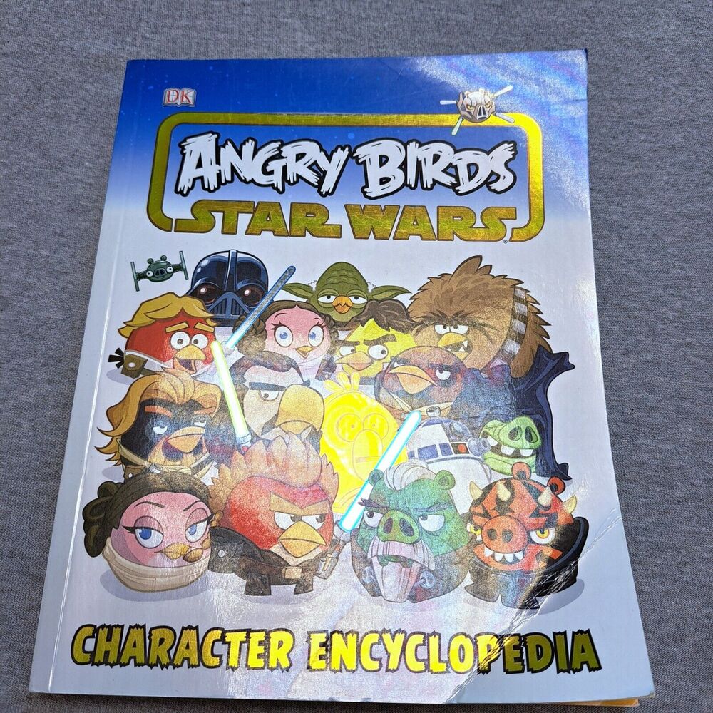 ANGRY BIRDS STAR WARS CHARACTER ENCYCLOPEDIA 2014 PB LUCAS BOOKS BYNGHALL DAKIN